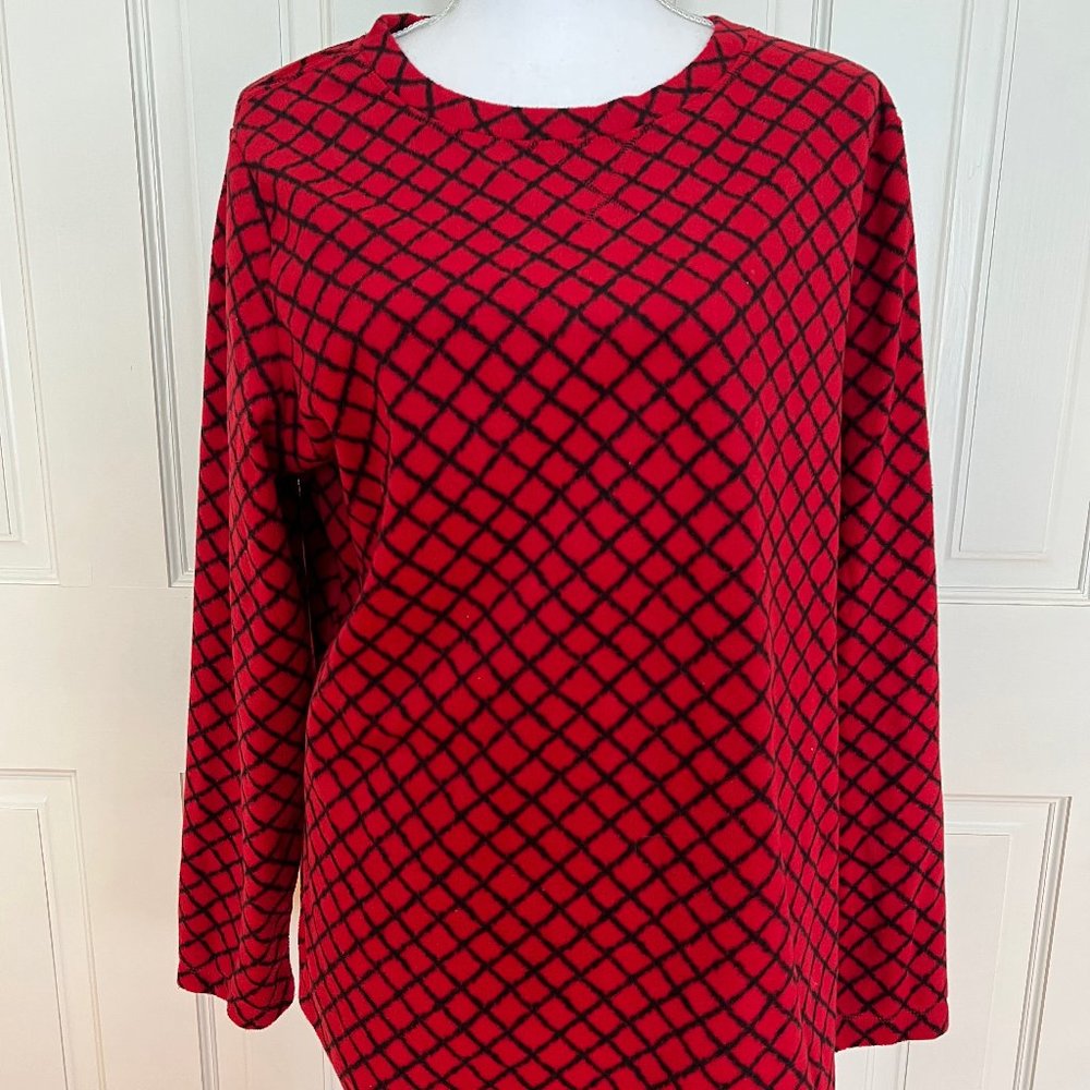Red Tunic Top